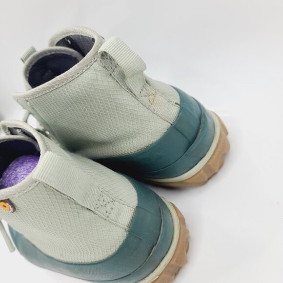 Bogs Women's Green Classic Casual Nylon 72646-333 Ankle Rubber Rain Boot Sz 9 - Picture 4 of 8